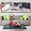 Schlussverkauf Große Größe Wit Tiger 5d Diamond Painting /Diamant Malerei Set VM9869