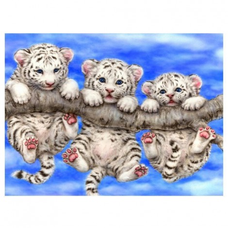 Neuankömmling Schlussverkauf Tiger Bilder Bergkristals 5d Diamond Painting /Diamant Malerei Set VM9977