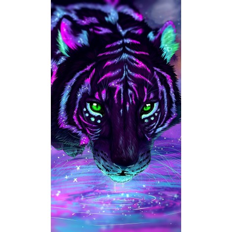 Besondere Traum Kleurrijkote Tiger 5d Diamond Painting Kreuzstich VM69501