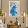 Billig Blauw Pfau 5d Diamond Painting /Diamant Malerei Set AF9083