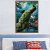 Billig Fantasie Pfau 5d Diamond Painting /Diamant Malerei Set AF9100