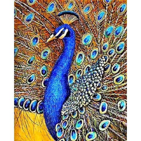 2019 Besondere Kreuzstich Tiere Pfau 5d Diamond Painting /Diamant Malerei Set VM9000