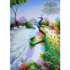 Besondere Traum Muur Tiere Pfau 5d Diamond Painting /Diamant Malerei Set VM9004