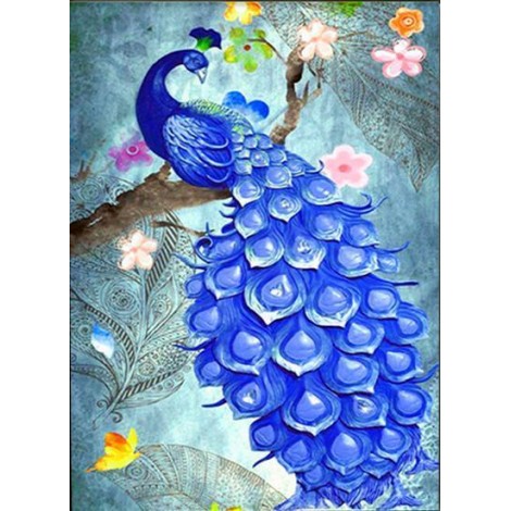 2019 Besondere Kreuzstich Pfau Bilder 5d Diamond Painting /Diamant Malerei Set VM8158