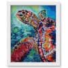 2019 Besondere Porträt Van Schildkröte 5d Diamond Painting /Diamant Malerei Set VM7907