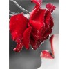 2019 Neuankömmling Schlussverkauf Vol Eckig Strasssteine Rote Rosen 5d Diamond Painting /Diamant Malerei Stickerei Blume VM2003