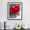 2019 Neuankömmling Schlussverkauf Vol Eckig Strasssteine Rote Rosen 5d Diamond Painting /Diamant Malerei Stickerei Blume VM2003