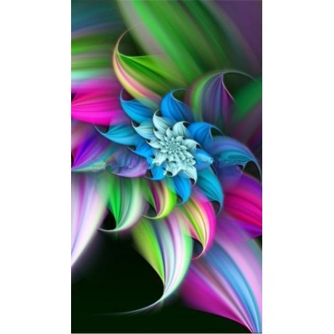 Besondere Traum Abstrakte Blume 5d Diamond Painting /Diamant Malerei Set VM99061