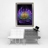 Bestees Besondere Lotusblume Blume 5d Vol Diamond Painting /Diamant Malerei Set QB9572