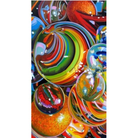 2019 Besondere Kleurrijk Abstrakt Patroon 5d Diamond Painting /Diamant Malerei Set VM9969