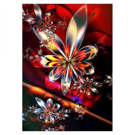 2019 Kleurrijk Moderne Kunststile Abstrakte Blume Diamond Painting /Diamant Malerei Set VM7379