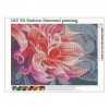 Rosa Moderne Kunststile Kleurrijk Abstrakte Blume Patroon 5d Diamond Painting /Diamant Malerei Set VM71862