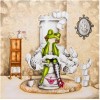 Karikatur 5D Kreuzstich Diamond Painting /Diamant Malerei Set Frosch NA0135