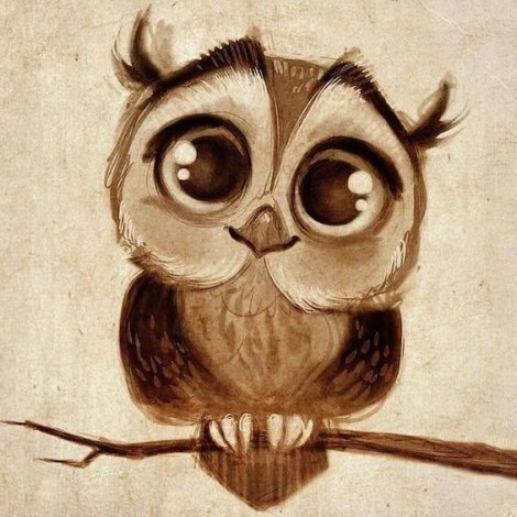 2019 Neuankömmling Karikatur Tiere Muur 5D Diamond Painting /Diamant Malerei Stickerei Eule Set VM06308