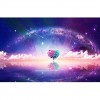 Mooi Romantisch Blauw&Rosa Sterry Hemel Diamond Painting /Diamant Malerei Stickerei Idea AF9679