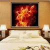 2019 Traum Feuer Blume 5d Diamond Kreuzstich Set VM4140