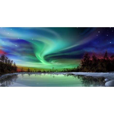 2019 Neuankömmling Traum Kreuzstich Hemel Ster Galaxis 5d Diamond Painting /Diamant Malerei Set VM8701