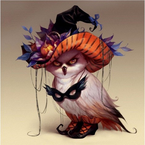 2019 Besondere Eule Bilder Van Bergkristals 5d Vol Eckig Strasssteine Diamond Painting /Diamant Malerei Set VM9831