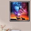Traum Neuankömmling Wolf Pferd Patroon 5d Diamond Painting /Diamant Malerei Set QB6610