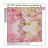 2019 Neuankömmling Schlussverkauf Blume Schmetterling 5d Diamond Painting /Diamant Malerei Set VM38520