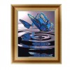2019 Neuankömmling Schlussverkauf Blauw Mooi Schmetterling 5d Bergkristal Painting VM1206