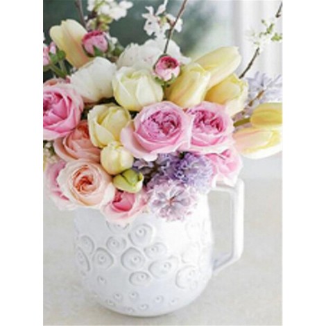 2019 Billig Blume 5d Diamond Painting /Diamant Malerei Set VM935