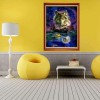 2019 Traum Kleurrijk Besondere Wolf 5d Diamond Painting /Diamant Malerei Set VM7806