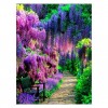 Schlussverkauf Kleurrijk Baums In Park Diamond Painting /Diamant Malerei Set AF9578