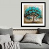 Schlussverkauf Besondere Blauw Baum 5d Diamond Painting /Diamant Malerei Stickerei Diamond Kreuzstich VM1043