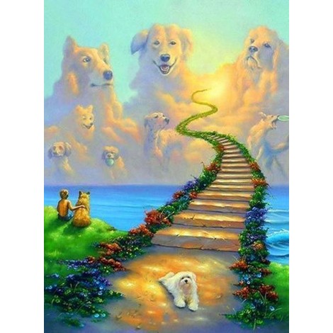 2019 Besondere Haustiere Schattig Hund Patroon 5d Diamond Painting /Diamant Malerei Set VM9613