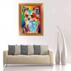 Schlussverkauf Waterverfrijk Haustiere Hund 5d Vol Diamond Painting /Diamant Malerei Set QB5485