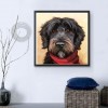 Billig Ölgemälde Stile Haustiere Hund 5d Vol Diamond Painting /Diamant Malerei Set QB5492