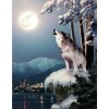 2019 Neuankömmling Traum Stitch Set 5d Diamond Painting /Diamant Malerei Stickerei Sneeuw Wolf VM8619