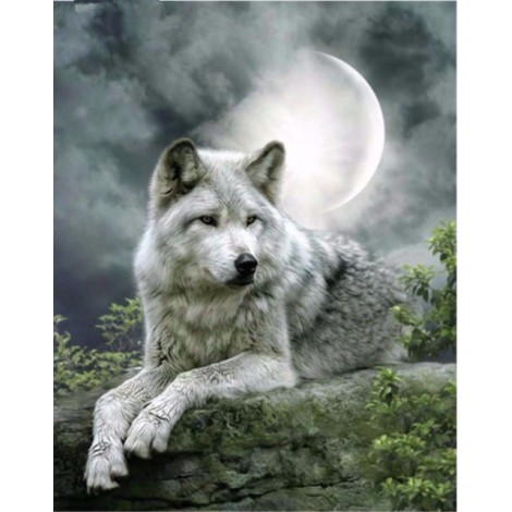 2019 Neuankömmling Schlussverkauf Stitch Set 5d Diamond Painting /Diamant Malerei Stickerei Wolf VM8621