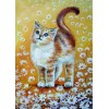 Ölgemälde Stile Neuankömmling Katze 5d Diamond Painting /Diamant Malerei Set VM20077