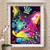 Besondere Bedazzled Katze 5d Diamond Painting /Diamant Malerei Set QB7094