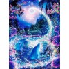 5d Diamond Kunst Neuankömmling Traum Kleurrijk Nachthimmel Delphin Diamond Painting /Diamant Malerei Set VM7768